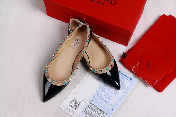 Valentino Shallow mouth flat shoes Women--062